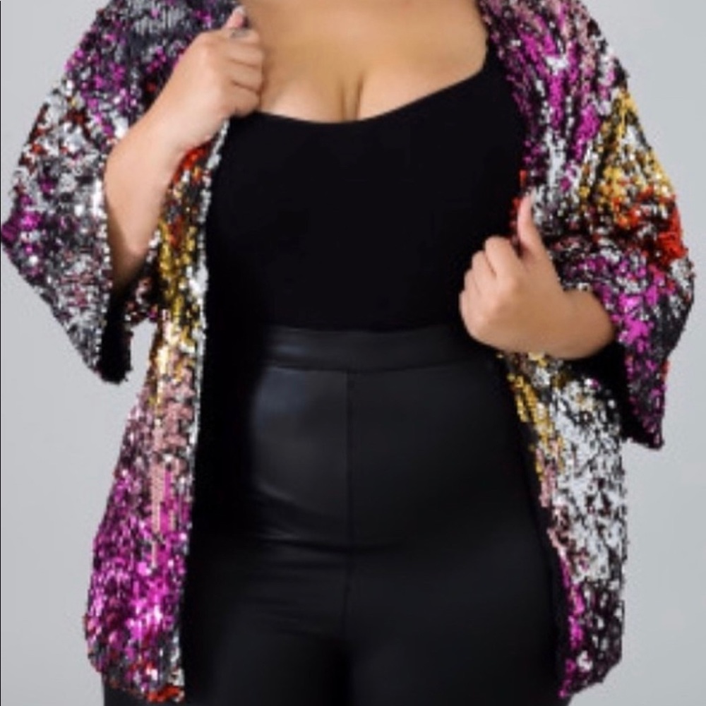 Sequin Jacket - image 1